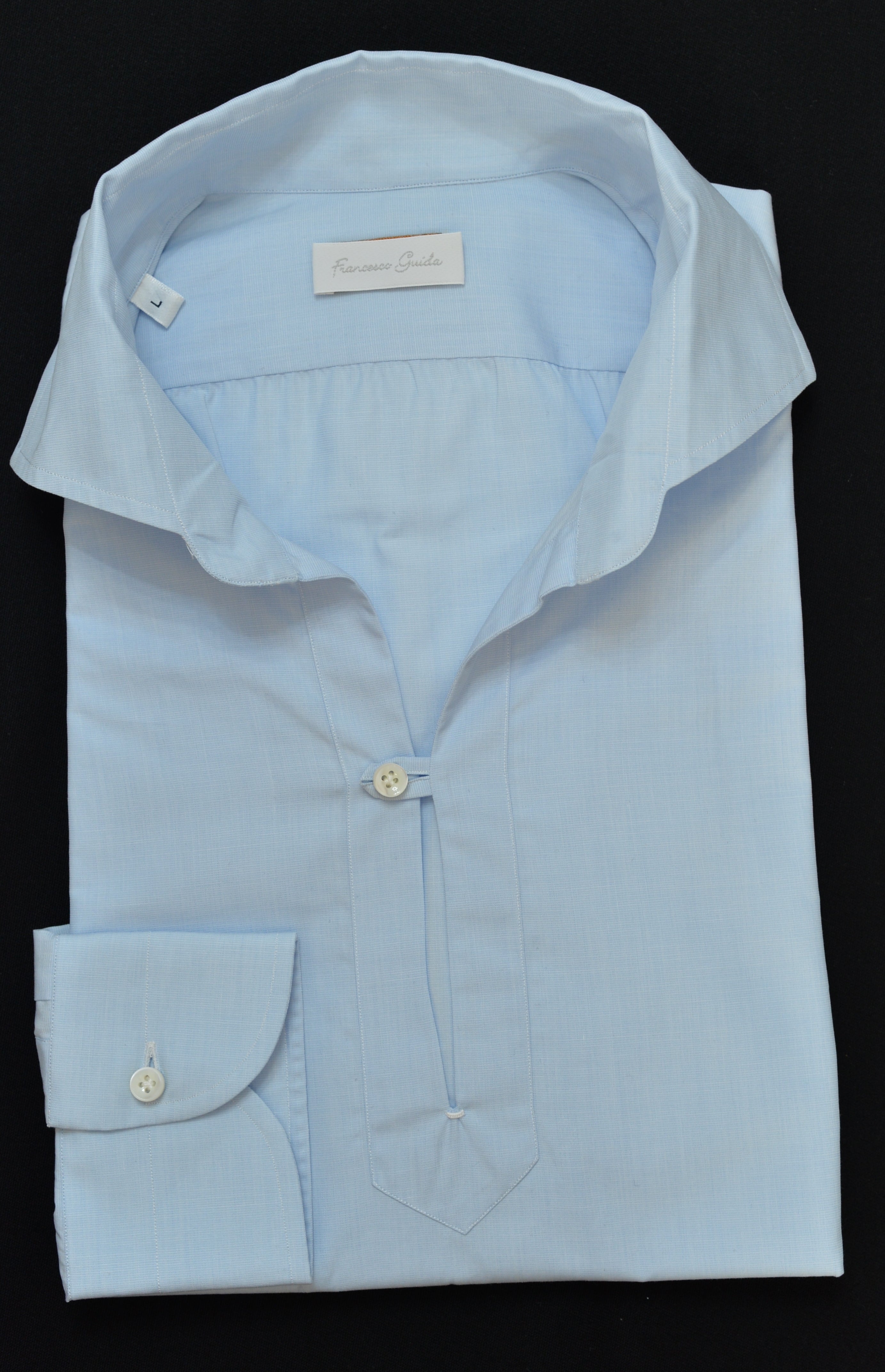 Popover light blue  Shirt